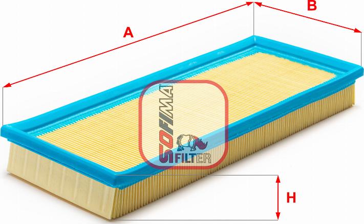 Sofima S 7800 A - Filtre à air cwaw.fr
