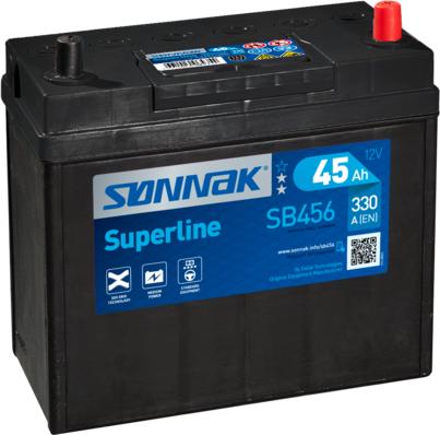 Sonnak SB456 - Batterie de démarrage cwaw.fr