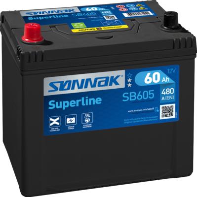 Sonnak SB605 - Batterie de démarrage cwaw.fr