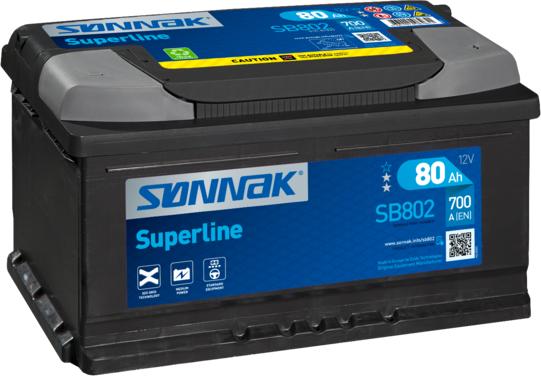 Sonnak SB802 - Batterie de démarrage cwaw.fr