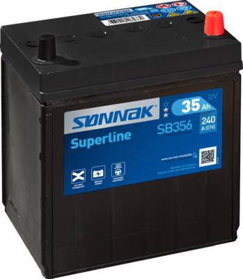 Sonnak SB356 - Batterie de démarrage cwaw.fr