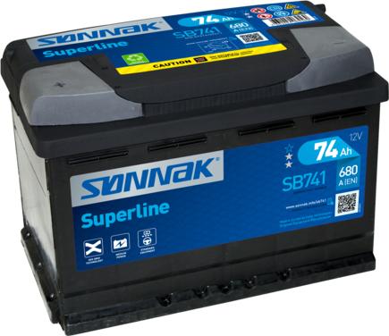 Sonnak SB741 - Batterie de démarrage cwaw.fr