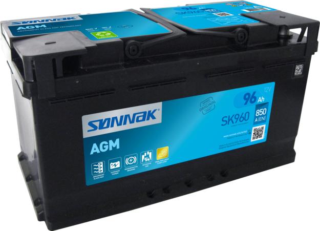 Sonnak SK960 - Batterie de démarrage cwaw.fr