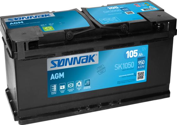 Sonnak SK1050 - Batterie de démarrage cwaw.fr