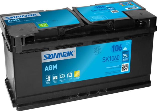 Sonnak SK1060 - Batterie de démarrage cwaw.fr