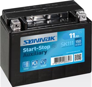 Sonnak SK111 - Batterie de démarrage cwaw.fr