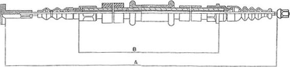 SONOVA CM00140 - Tirette à câble, frein de stationnement cwaw.fr