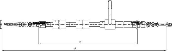 SONOVA CM00180 - Tirette à câble, frein de stationnement cwaw.fr