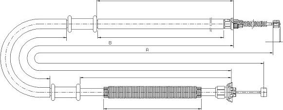 SONOVA CM03940 - Tirette à câble, frein de stationnement cwaw.fr