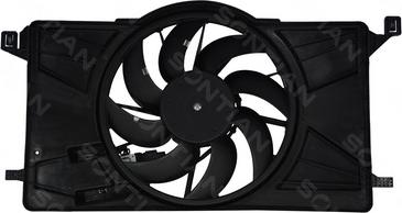 SONTIAN ZD168521 - Ventilateur, refroidissement du moteur cwaw.fr