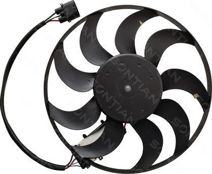 SONTIAN ZD1681287E - Ventilateur, refroidissement du moteur cwaw.fr