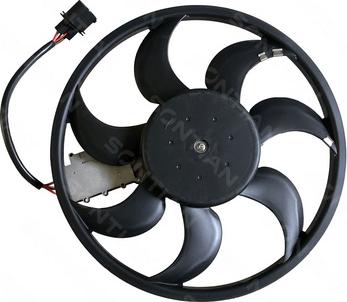 SONTIAN ZD168703 - Ventilateur, refroidissement du moteur cwaw.fr