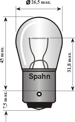 Spahn Glühlampen 4010HD - Ampoule, feu clignotant cwaw.fr