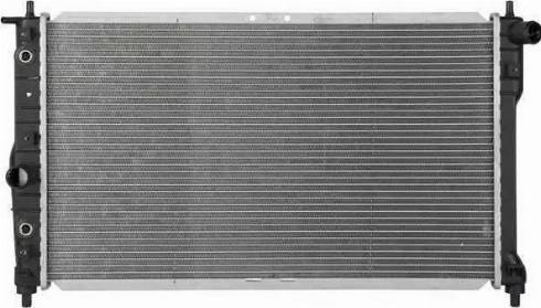 Spectra Premium CU2381 - Radiateur, refroidissement du moteur cwaw.fr