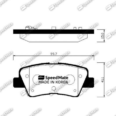 Brake Engineering PA1897 - Kit de plaquettes de frein, frein à disque cwaw.fr