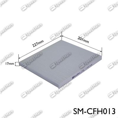 SpeedMate SM-CFH013 - Filtre, air de l'habitacle cwaw.fr