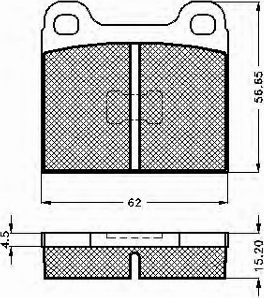 Spidan 30065 - Kit de plaquettes de frein, frein à disque cwaw.fr