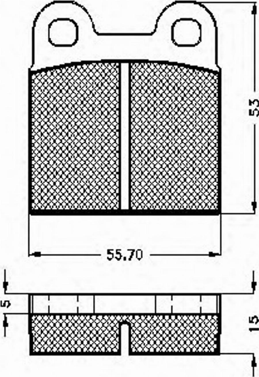 Spidan 30002 - Kit de plaquettes de frein, frein à disque cwaw.fr