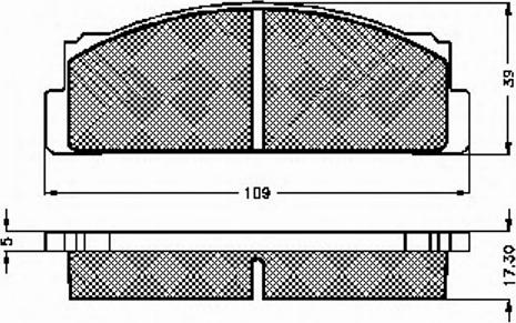 Spidan 30013 - Kit de plaquettes de frein, frein à disque cwaw.fr