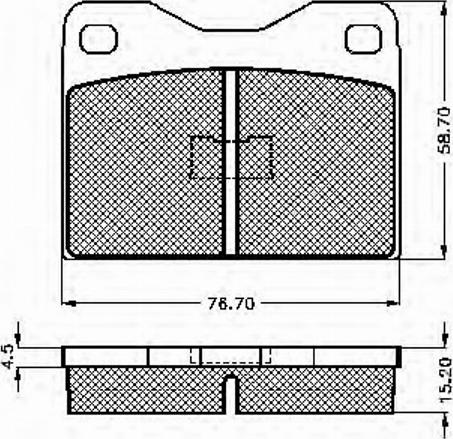 Spidan 30017 - Kit de plaquettes de frein, frein à disque cwaw.fr