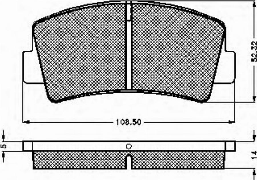 Spidan 30022 - Kit de plaquettes de frein, frein à disque cwaw.fr