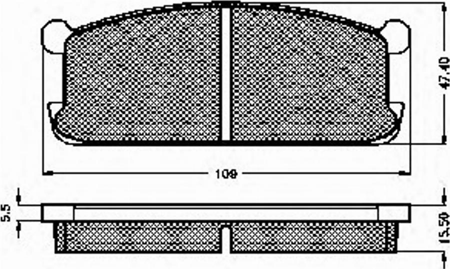 Spidan 30145 - Kit de plaquettes de frein, frein à disque cwaw.fr