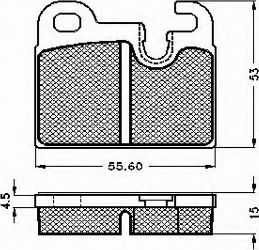 Spidan 30100 - Kit de plaquettes de frein, frein à disque cwaw.fr