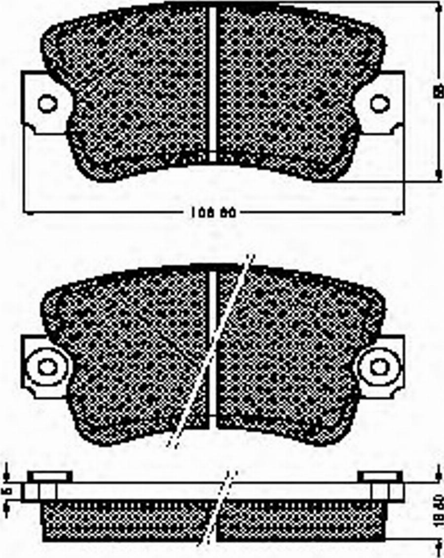 Spidan 30111 - Kit de plaquettes de frein, frein à disque cwaw.fr