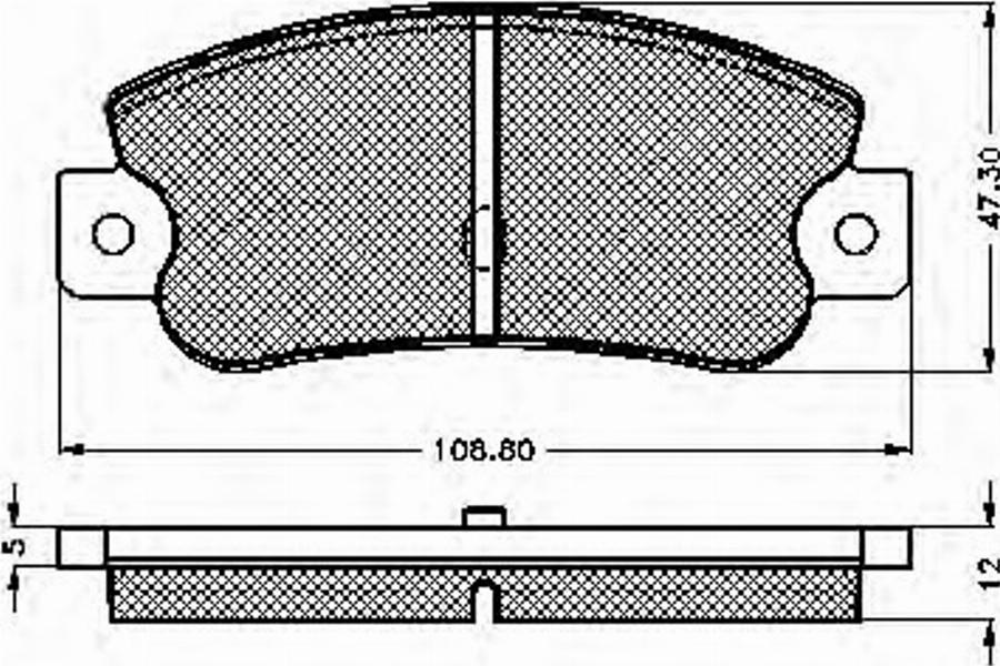 Spidan 30216 - Kit de plaquettes de frein, frein à disque cwaw.fr