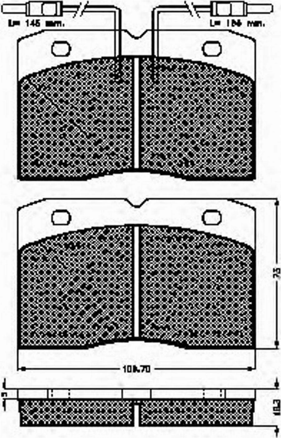 Spidan 31013 - Kit de plaquettes de frein, frein à disque cwaw.fr