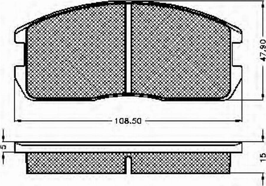 Spidan 31168 - Kit de plaquettes de frein, frein à disque cwaw.fr