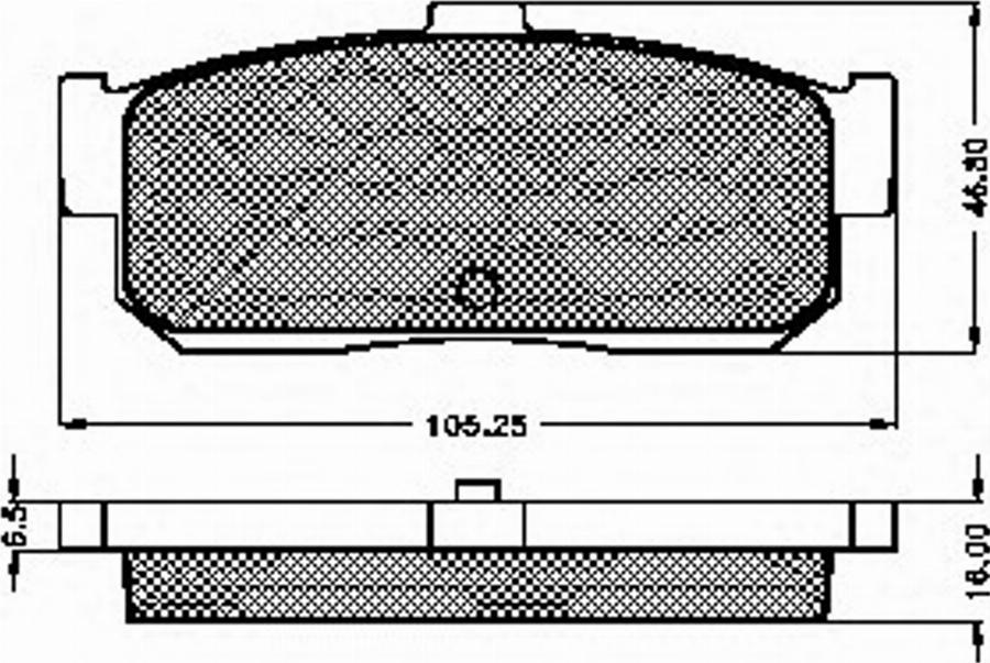 Spidan 31887 - Kit de plaquettes de frein, frein à disque cwaw.fr