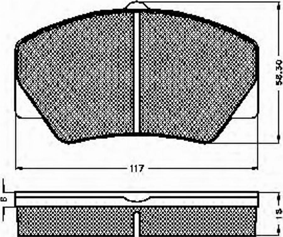 Spidan 31274 - Kit de plaquettes de frein, frein à disque cwaw.fr