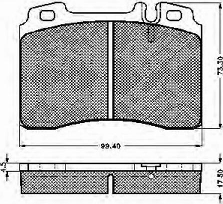 Spidan 31763 - Kit de plaquettes de frein, frein à disque cwaw.fr