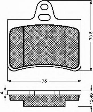 Spidan 32900 - Kit de plaquettes de frein, frein à disque cwaw.fr