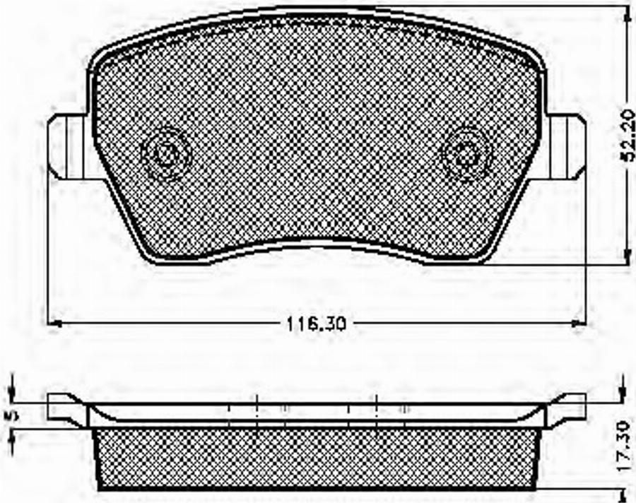 Spidan 32456 - Kit de plaquettes de frein, frein à disque cwaw.fr