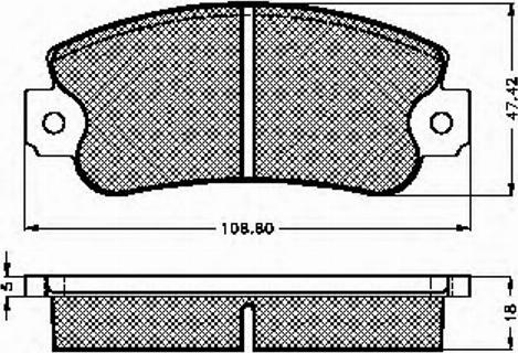 Spidan 32598 - Kit de plaquettes de frein, frein à disque cwaw.fr