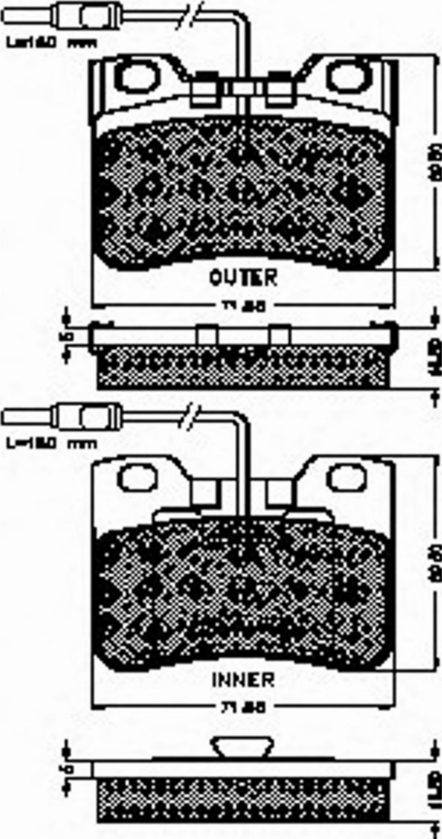 Spidan 32576 - Kit de plaquettes de frein, frein à disque cwaw.fr