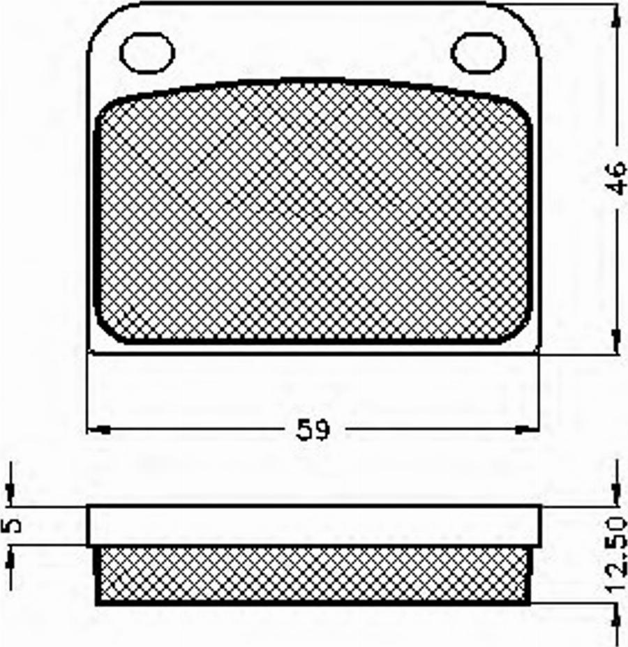 Spidan 32641 - Kit de plaquettes de frein, frein à disque cwaw.fr