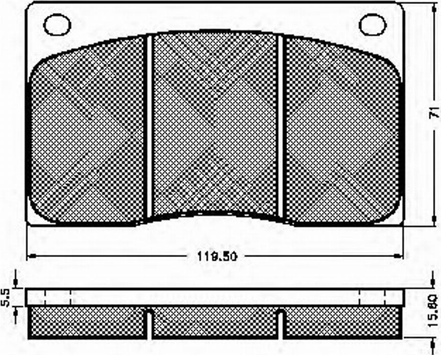 Spidan 32648 - Kit de plaquettes de frein, frein à disque cwaw.fr