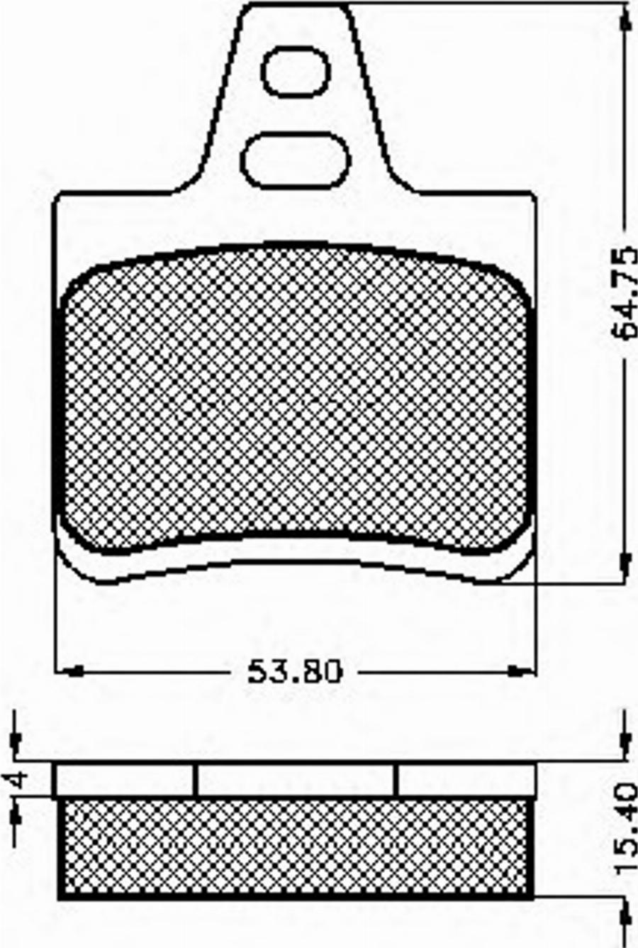 Spidan 32042 - Kit de plaquettes de frein, frein à disque cwaw.fr