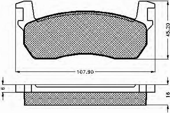 Spidan 32137 - Kit de plaquettes de frein, frein à disque cwaw.fr