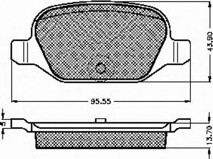 Spidan 32891 - Kit de plaquettes de frein, frein à disque cwaw.fr