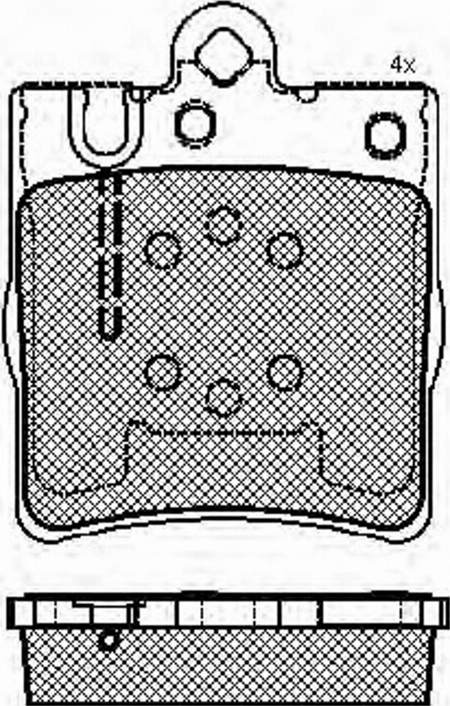 Spidan 32866 - Kit de plaquettes de frein, frein à disque cwaw.fr