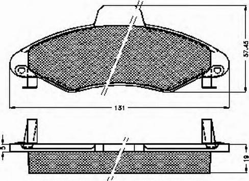 Spidan 32310 - Kit de plaquettes de frein, frein à disque cwaw.fr