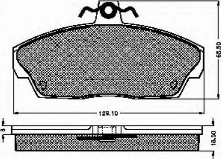 Spidan 32311 - Kit de plaquettes de frein, frein à disque cwaw.fr