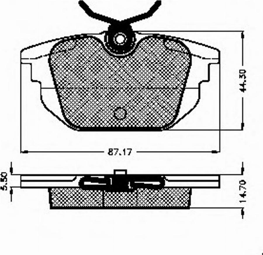 Spidan 32372 - Kit de plaquettes de frein, frein à disque cwaw.fr