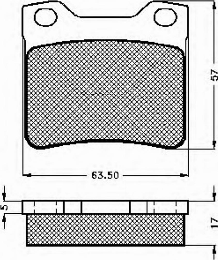 Spidan 32223 - Kit de plaquettes de frein, frein à disque cwaw.fr