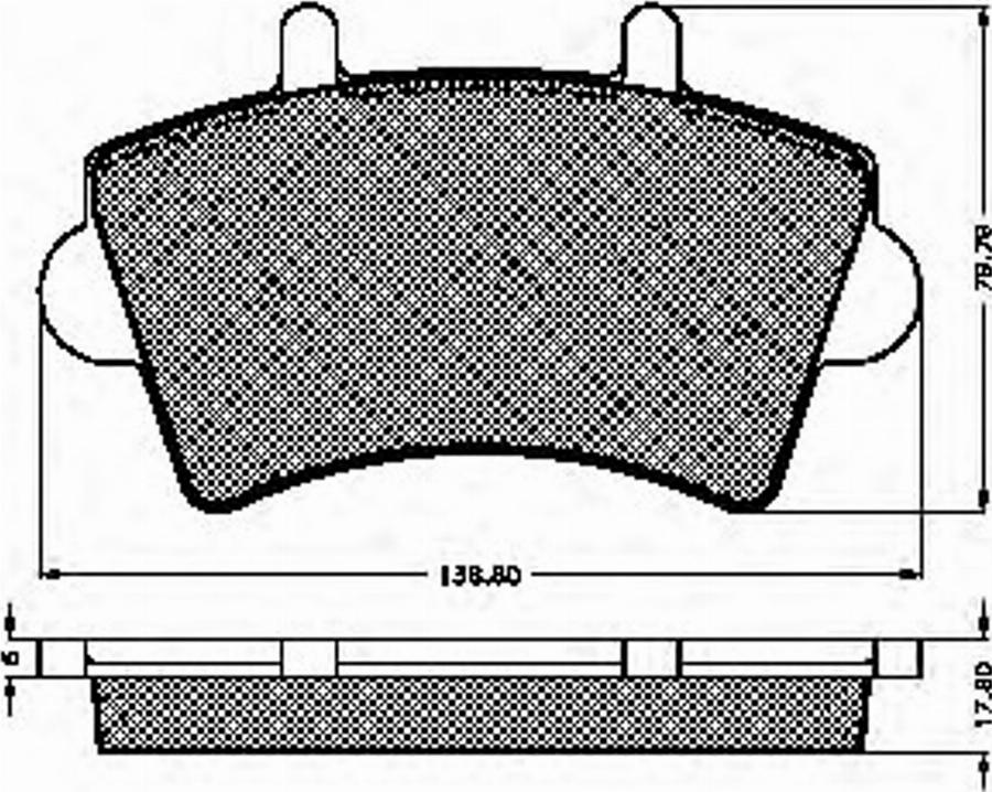 Spidan 32780 - Kit de plaquettes de frein, frein à disque cwaw.fr