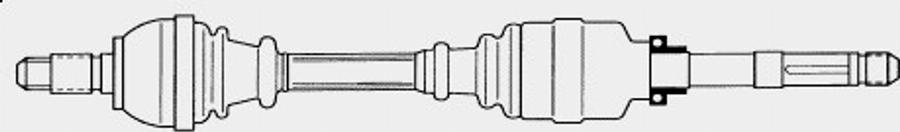 Spidan 21618 - Arbre de transmission cwaw.fr